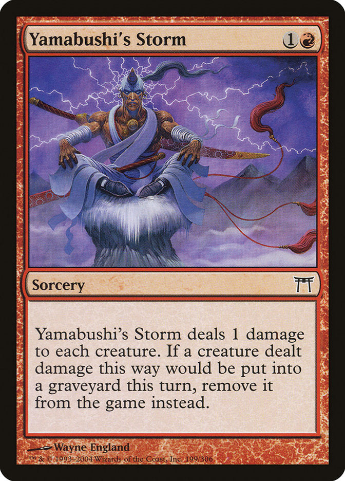 Yamabushi's Storm [Champions of Kamigawa] | Fandemonia Ltd