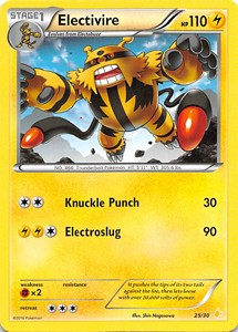 Electivire (25/30) [XY: Trainer Kit 3 - Pikachu Libre] | Fandemonia Ltd