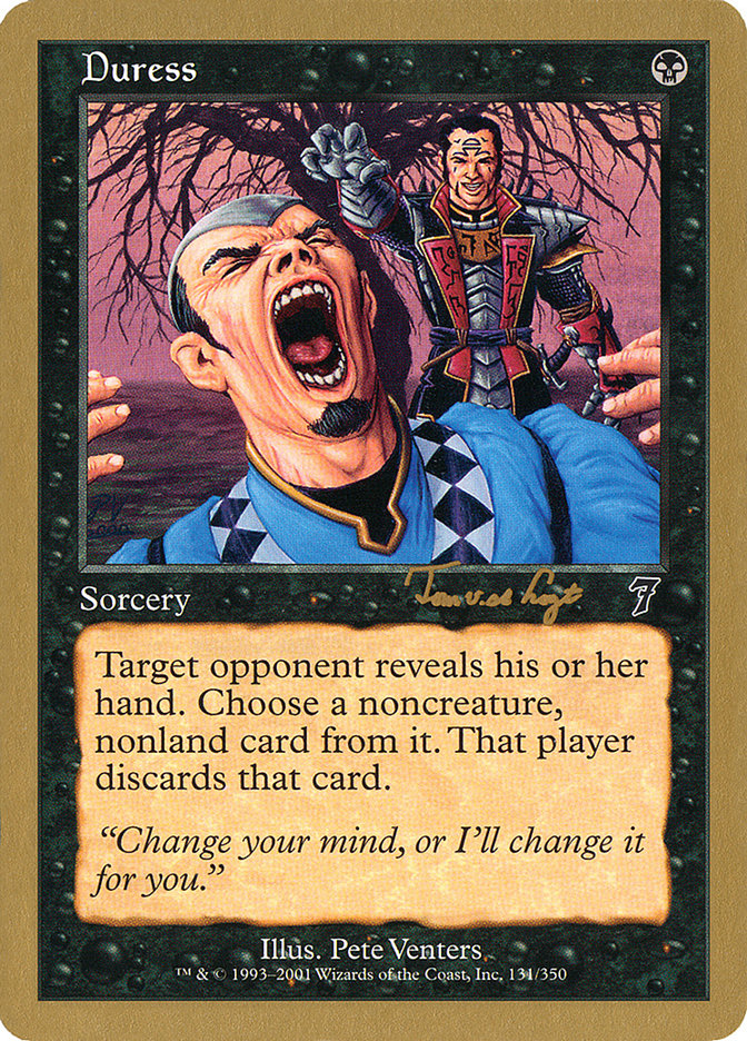 Duress (Tom van de Logt) [World Championship Decks 2001] | Fandemonia Ltd