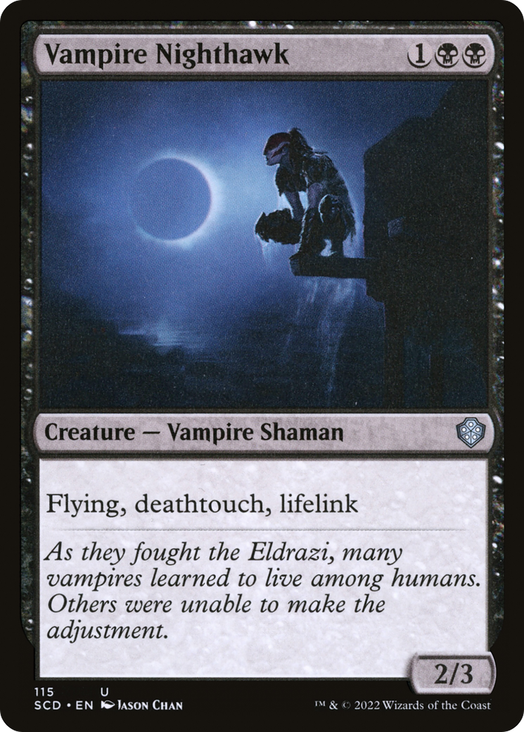 Vampire Nighthawk [Starter Commander Decks] | Fandemonia Ltd