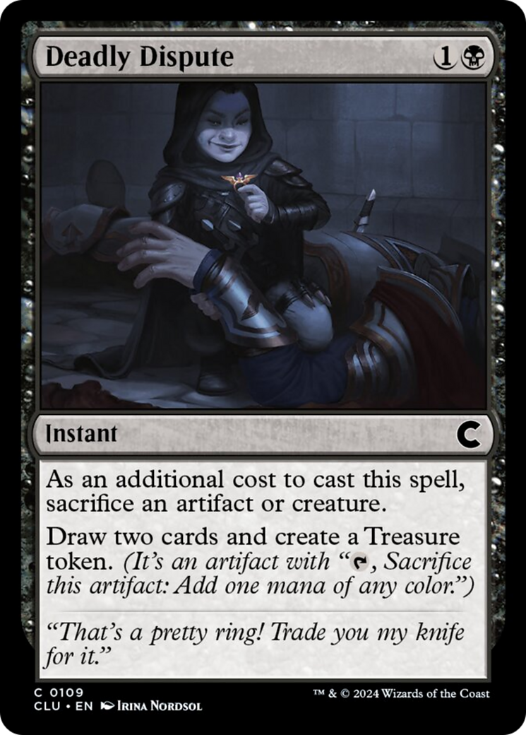 Deadly Dispute [Ravnica: Clue Edition] | Fandemonia Ltd