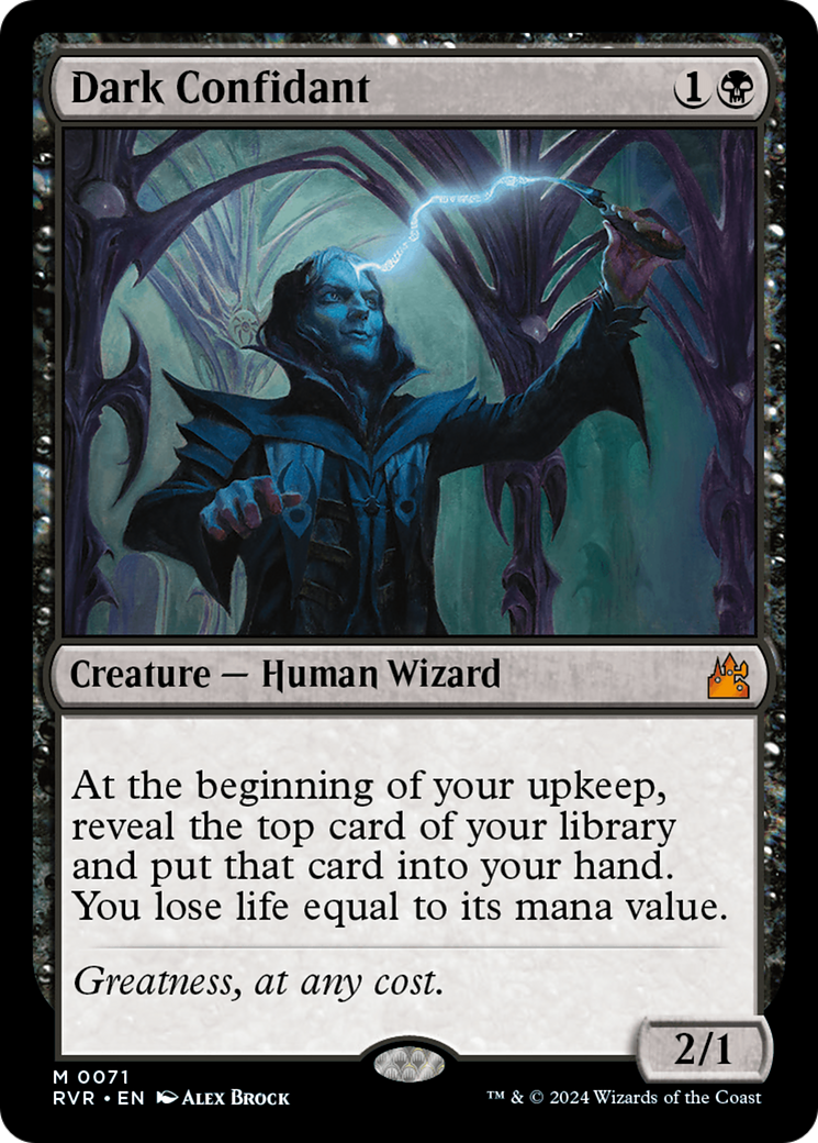 Dark Confidant [Ravnica Remastered] | Fandemonia Ltd