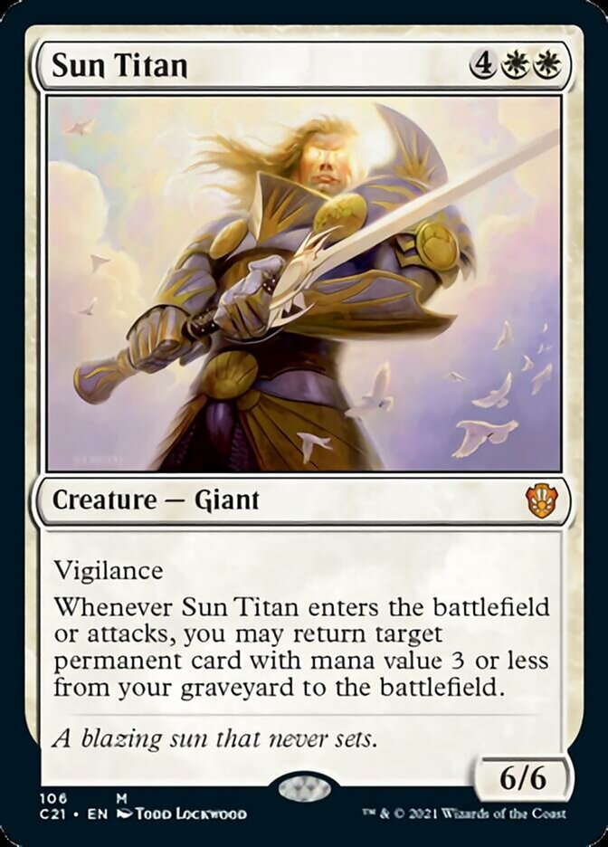Sun Titan [Commander 2021] | Fandemonia Ltd