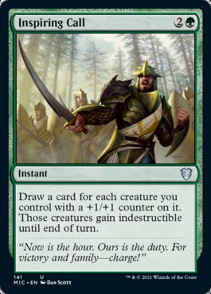 Inspiring Call [Innistrad: Midnight Hunt Commander] | Fandemonia Ltd