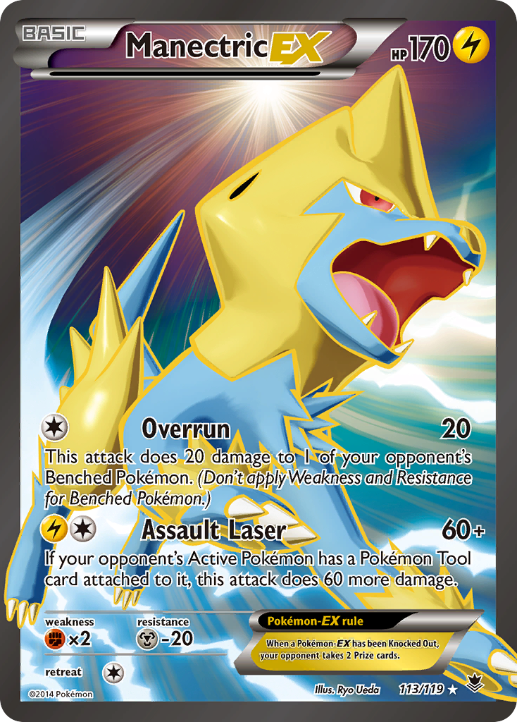 Manectric EX (113/119) [XY: Phantom Forces] | Fandemonia Ltd