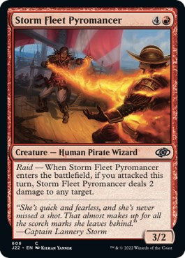Storm Fleet Pyromancer [Jumpstart 2022] | Fandemonia Ltd