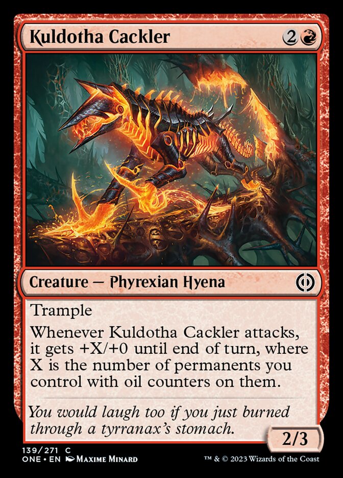 Kuldotha Cackler [Phyrexia: All Will Be One] | Fandemonia Ltd