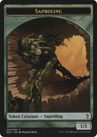 Saproling // Wurm Token [Ravnica Allegiance: Guild Kits] | Fandemonia Ltd
