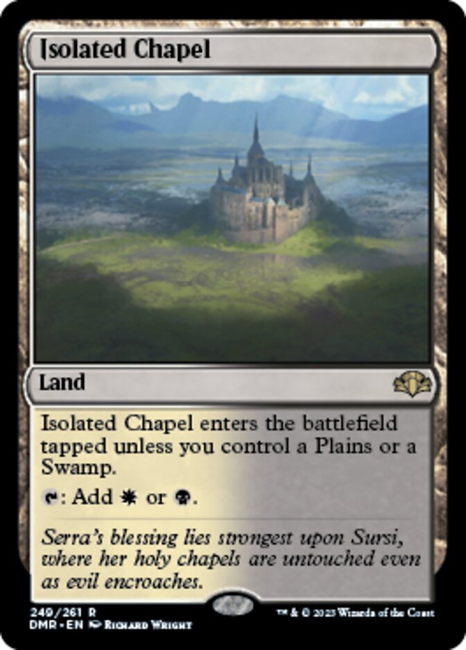 Isolated Chapel [Dominaria Remastered] | Fandemonia Ltd