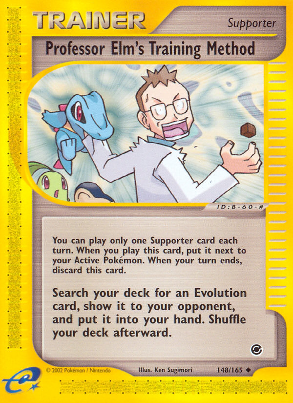 Professor Elm's Training Method (148/165) [Expedition: Base Set] | Fandemonia Ltd