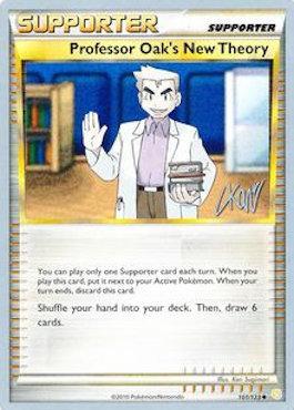 Professor Oak's New Theory (101/123) (Reshiphlosion - Christopher Kan) [World Championships 2011] | Fandemonia Ltd