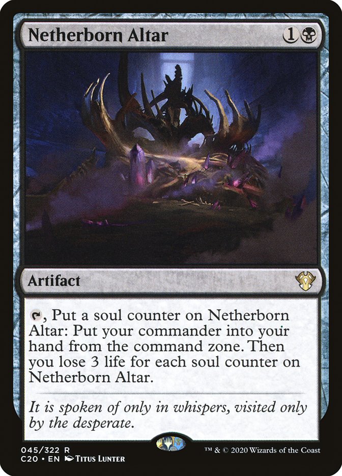 Netherborn Altar [Commander 2020] | Fandemonia Ltd