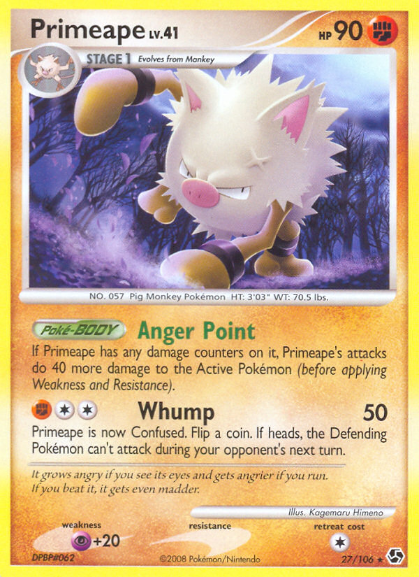 Primeape (27/106) [Diamond & Pearl: Great Encounters] | Fandemonia Ltd