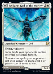 Reidane, God of the Worthy // Valkmira, Protector's Shield [Kaldheim] | Fandemonia Ltd