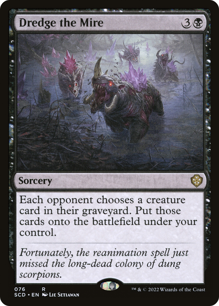 Dredge the Mire [Starter Commander Decks] | Fandemonia Ltd