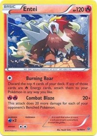 Entei (14/98) (Cosmos Holo) (Blister Exclusive) [XY: Ancient Origins] | Fandemonia Ltd