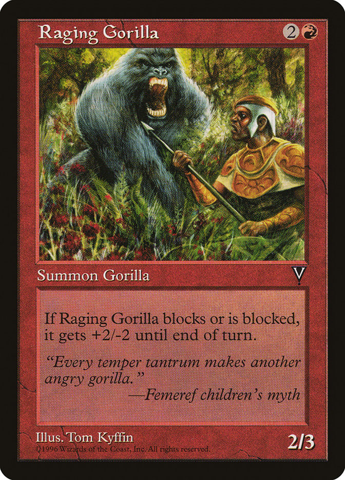 Raging Gorilla [Visions] | Fandemonia Ltd
