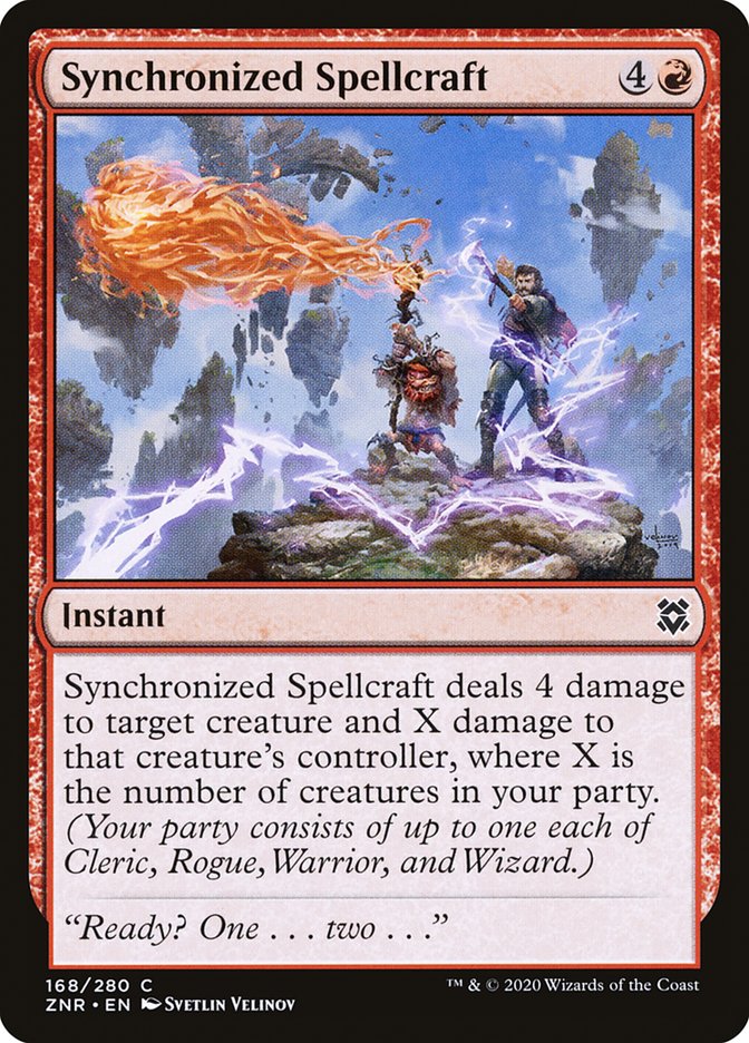 Synchronized Spellcraft [Zendikar Rising] | Fandemonia Ltd