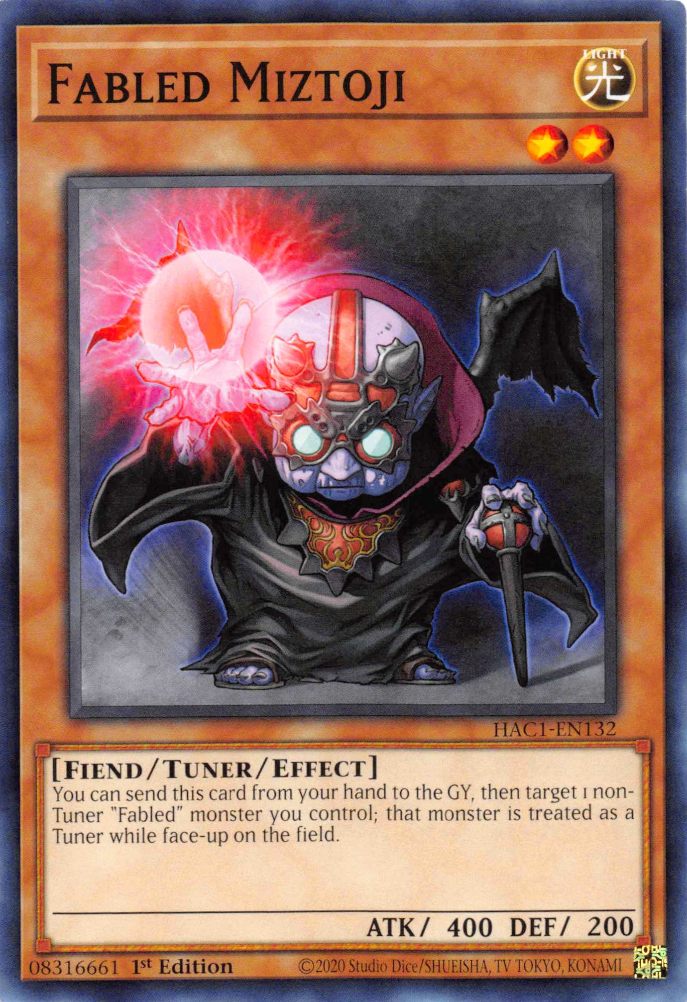 Fabled Miztoji [HAC1-EN132] Common | Fandemonia Ltd