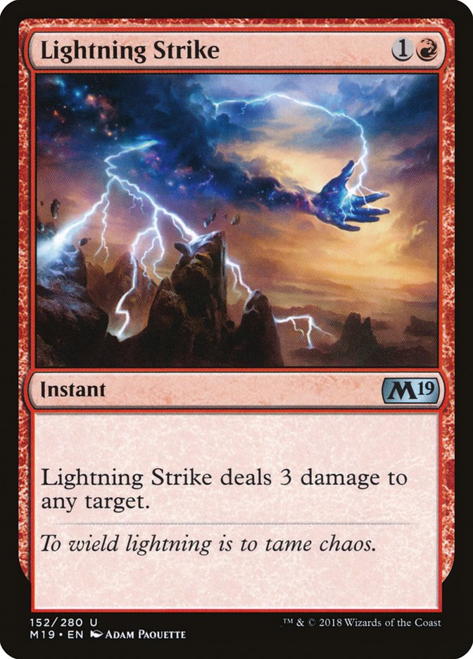 Lightning Strike [Core Set 2019] | Fandemonia Ltd