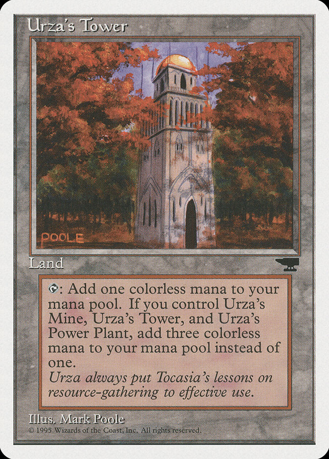 Urza's Tower (Autumn Leaves) [Chronicles] | Fandemonia Ltd