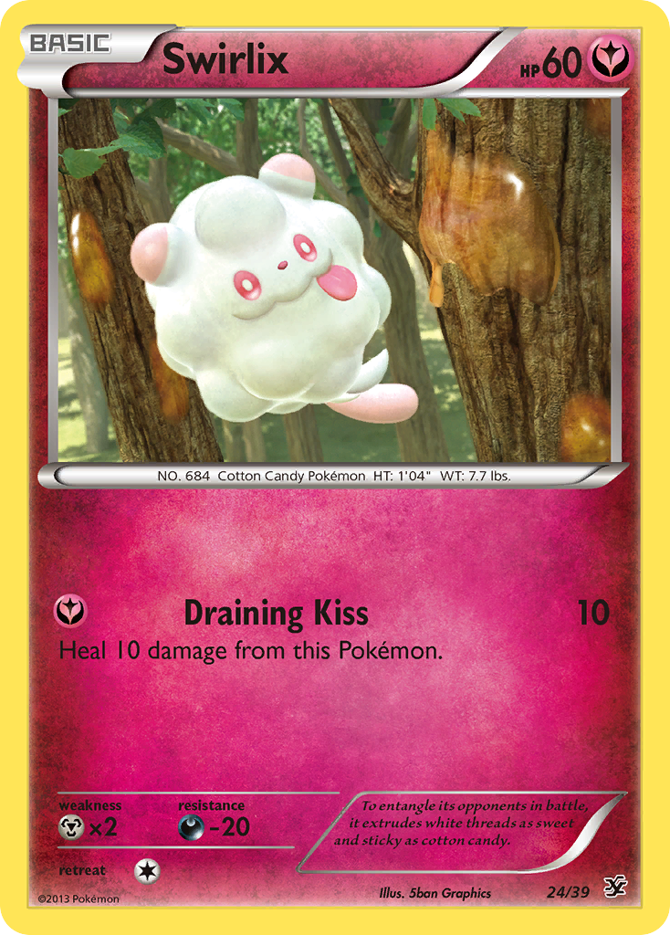 Swirlix (24/39) [XY: Kalos Starter Set] | Fandemonia Ltd