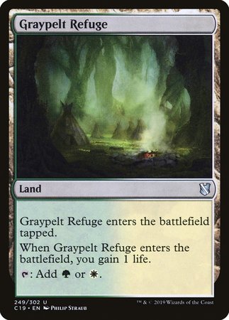 Graypelt Refuge [Commander 2019] | Fandemonia Ltd