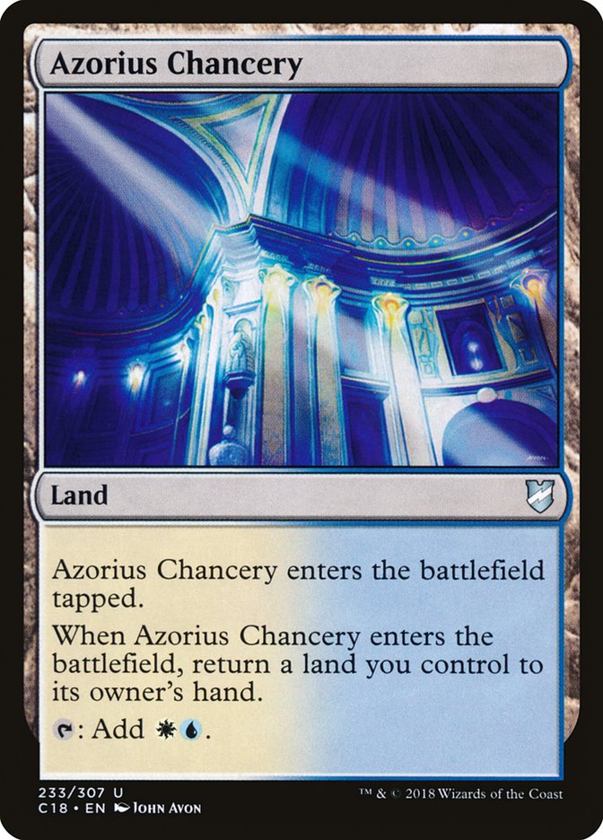 Azorius Chancery [Commander 2018] | Fandemonia Ltd