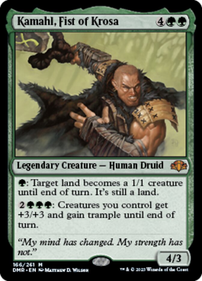 Kamahl, Fist of Krosa [Dominaria Remastered] | Fandemonia Ltd