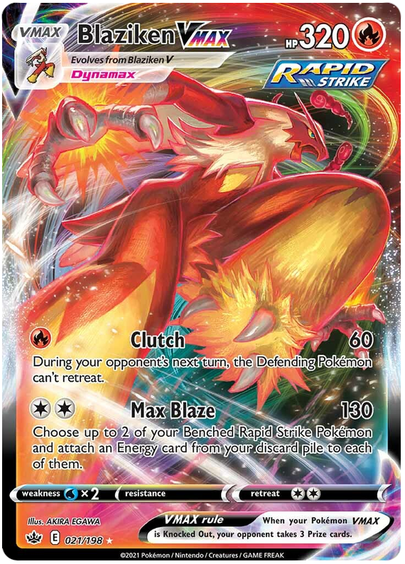 Blaziken VMAX (021/198) [Sword & Shield: Chilling Reign] | Fandemonia Ltd