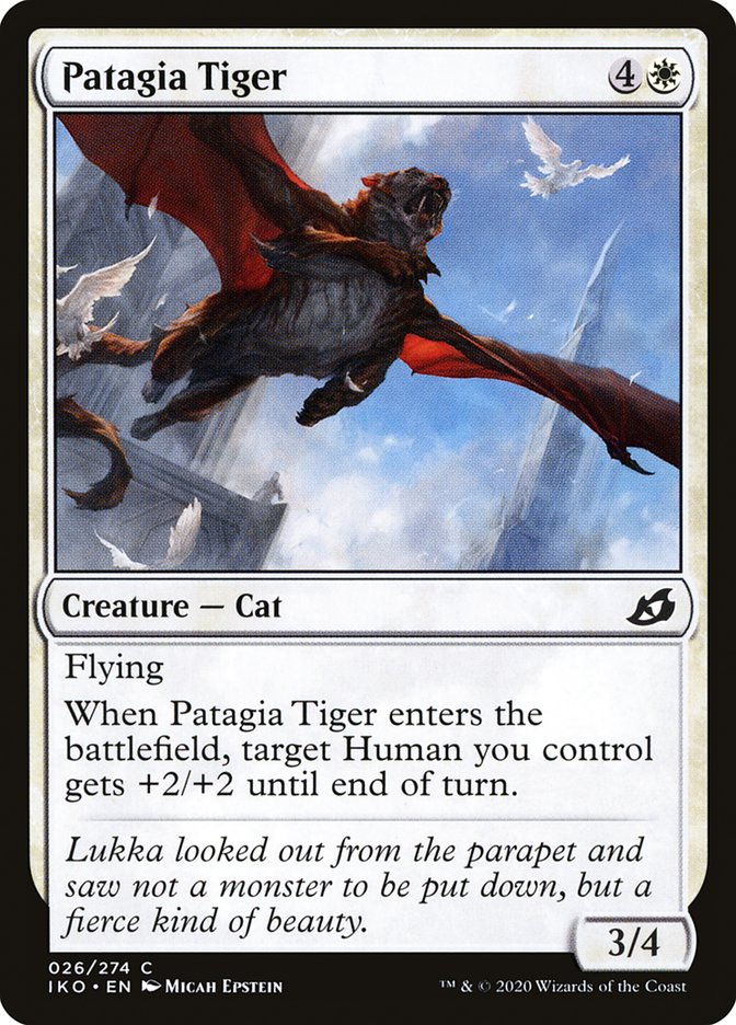 Patagia Tiger [Ikoria: Lair of Behemoths] | Fandemonia Ltd