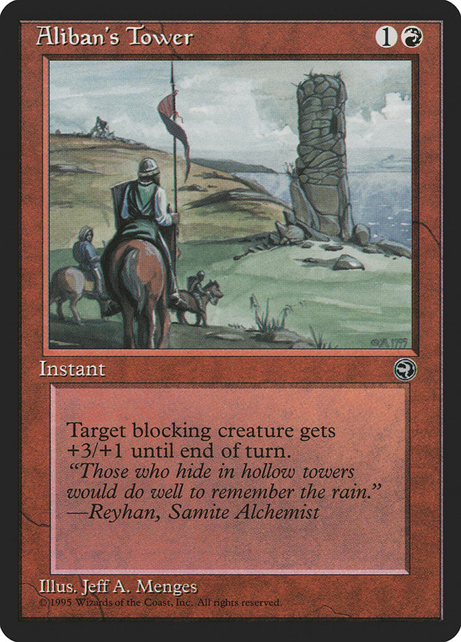 Aliban's Tower (Reyhan Flavor Text) [Homelands] | Fandemonia Ltd