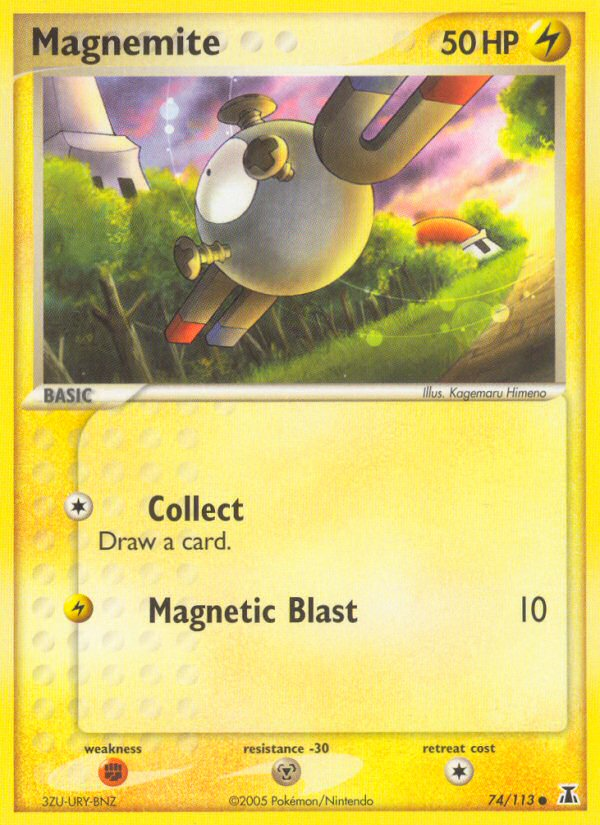 Magnemite (74/113) [EX: Delta Species] | Fandemonia Ltd