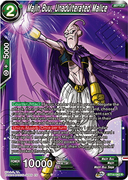 Majin Buu, Unadulterated Malice (BT14-082) [Cross Spirits] | Fandemonia Ltd