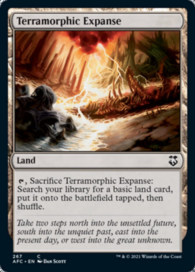 Terramorphic Expanse [Dungeons & Dragons: Adventures in the Forgotten Realms Commander] | Fandemonia Ltd