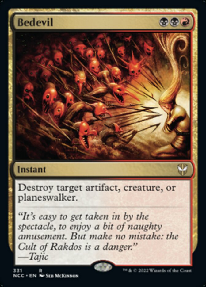 Bedevil [Streets of New Capenna Commander] | Fandemonia Ltd
