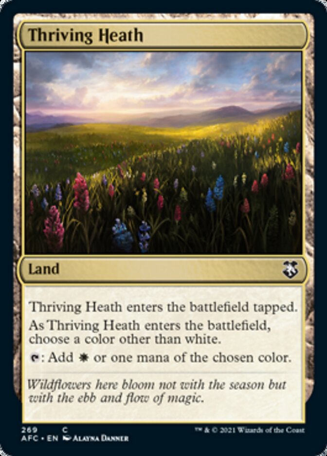 Thriving Heath [Dungeons & Dragons: Adventures in the Forgotten Realms Commander] | Fandemonia Ltd
