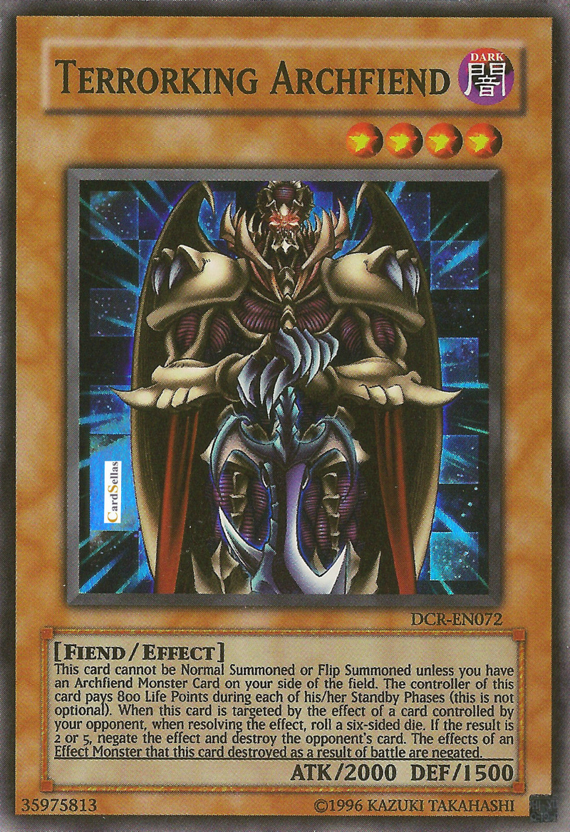 Terrorking Archfiend [DCR-EN072] Super Rare | Fandemonia Ltd