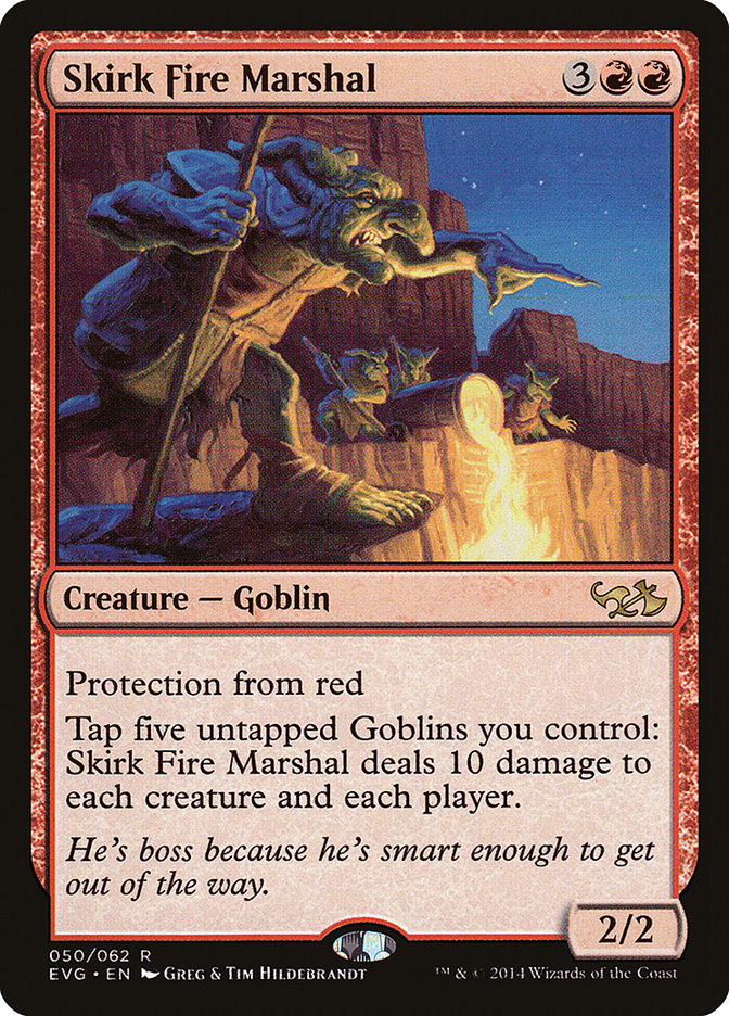 Skirk Fire Marshal (Elves vs. Goblins) [Duel Decks Anthology] | Fandemonia Ltd