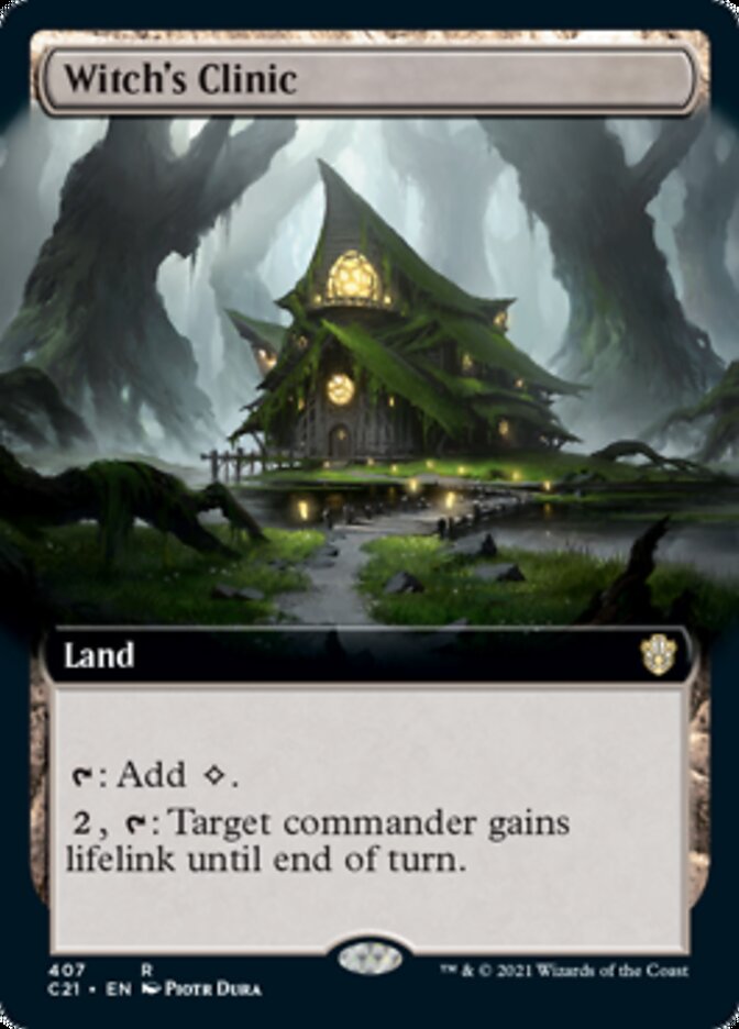 Witch's Clinic (Extended) [Commander 2021] | Fandemonia Ltd