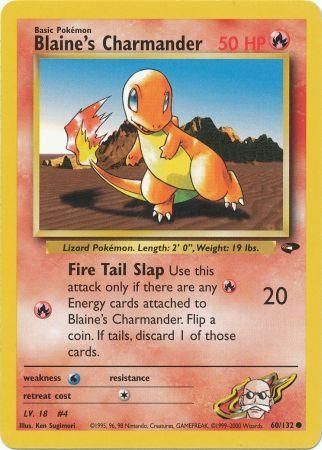 Blaine's Charmander (60/132) [Gym Challenge Unlimited] | Fandemonia Ltd