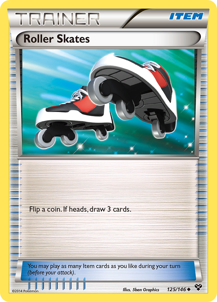 Roller Skates (125/146) [XY: Base Set] | Fandemonia Ltd