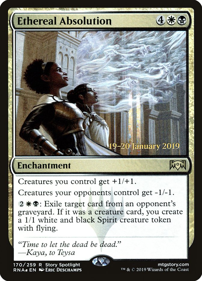 Ethereal Absolution [Ravnica Allegiance Prerelease Promos] | Fandemonia Ltd