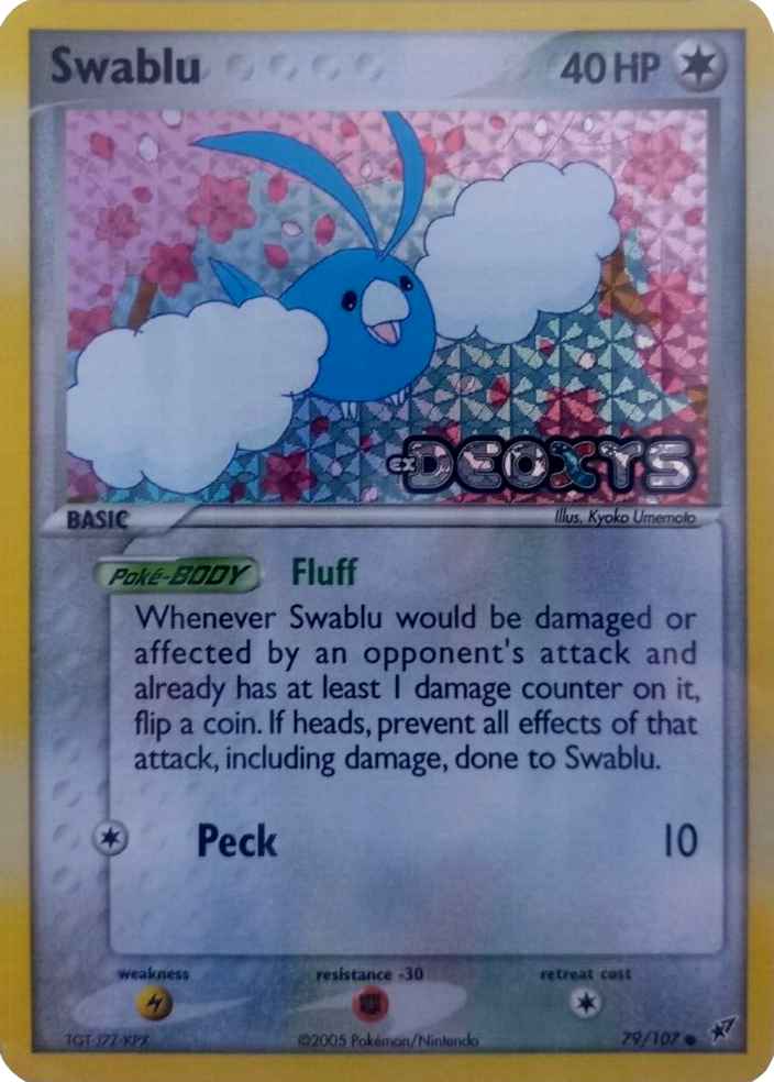 Swablu (79/107) (Stamped) [EX: Deoxys] | Fandemonia Ltd