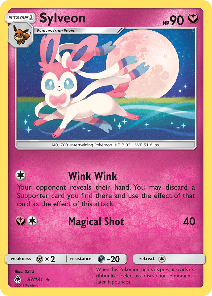 Sylveon (87/131) [Sun & Moon: Forbidden Light] | Fandemonia Ltd