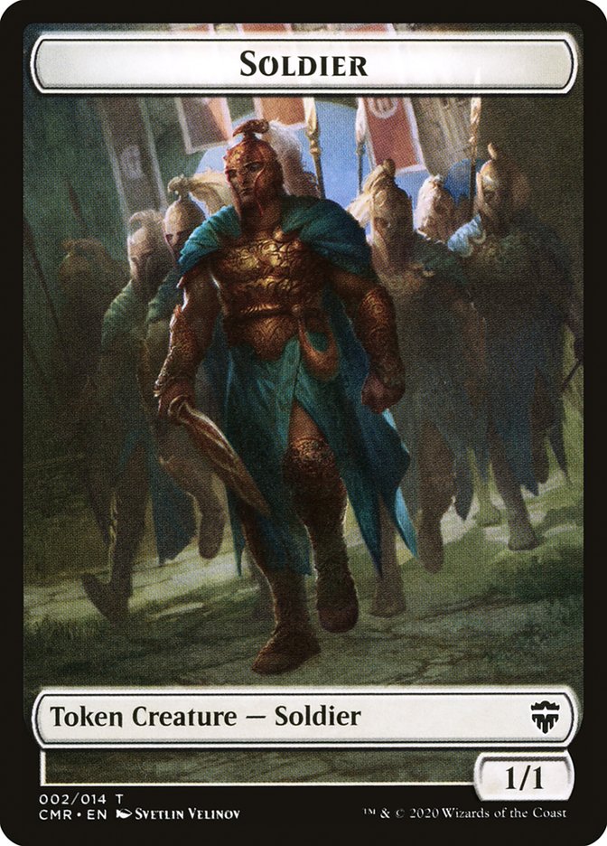 Angel // Soldier Token [Commander Legends Tokens] | Fandemonia Ltd