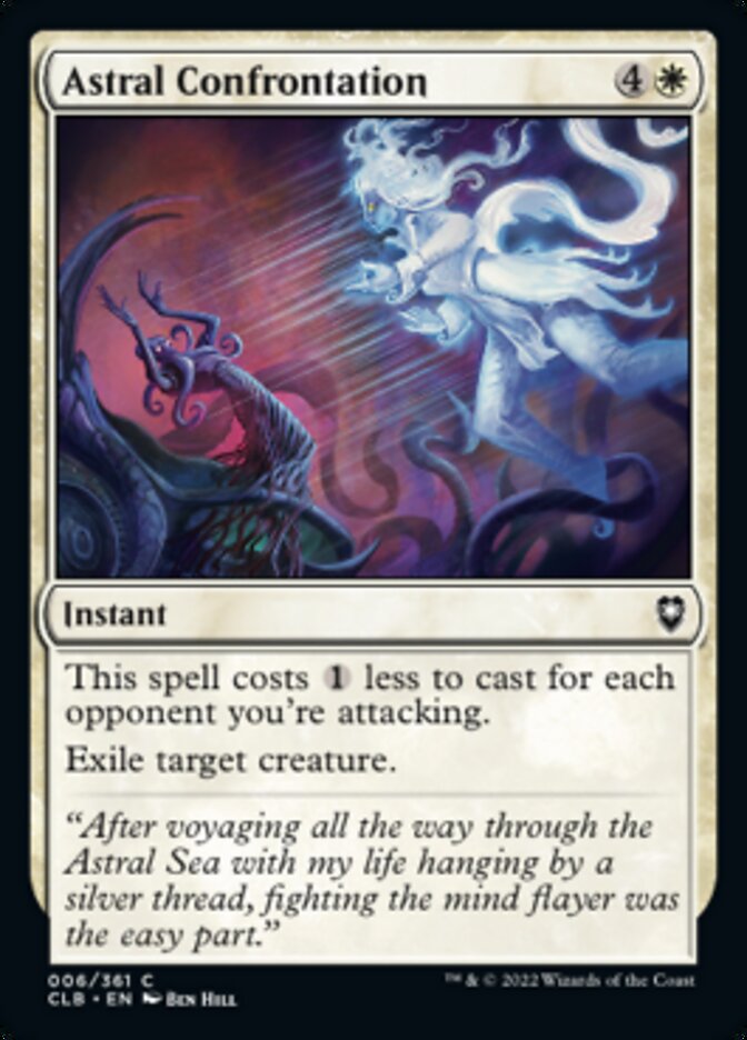 Astral Confrontation [Commander Legends: Battle for Baldur's Gate] | Fandemonia Ltd