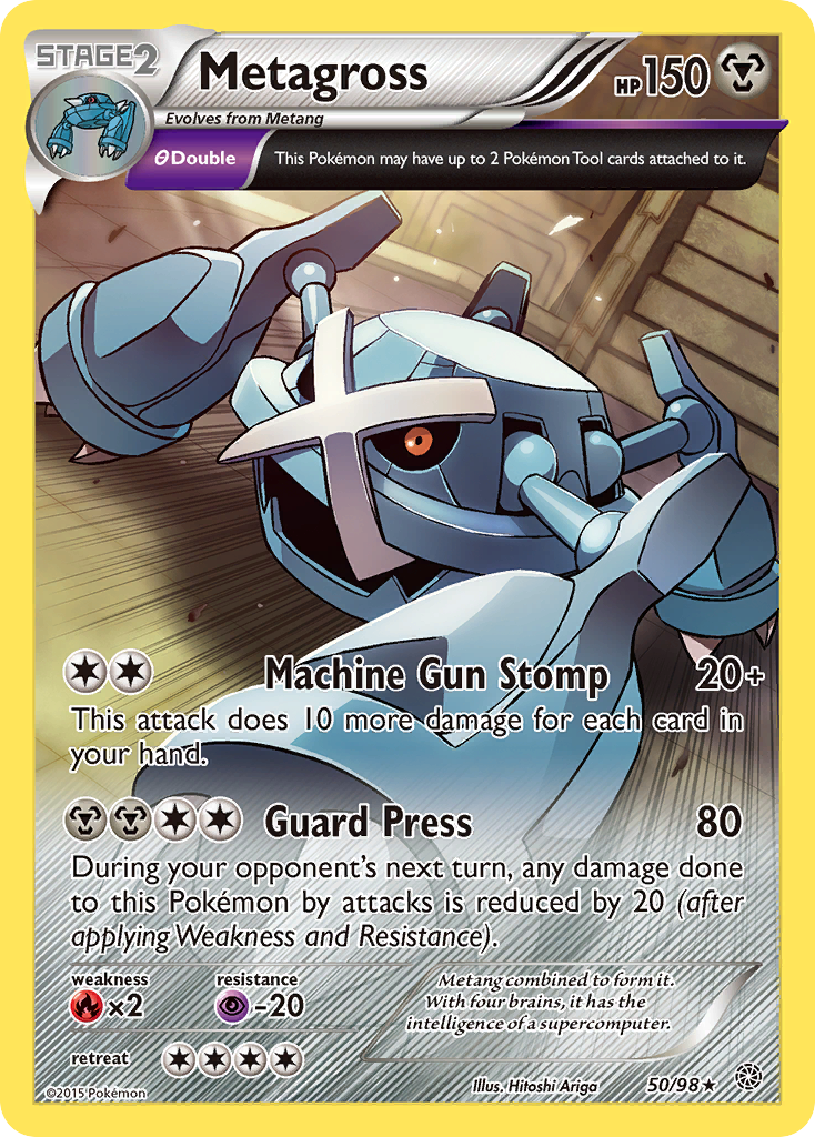 Metagross (50/98) [XY: Ancient Origins] | Fandemonia Ltd