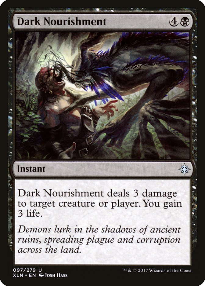 Dark Nourishment [Ixalan] | Fandemonia Ltd