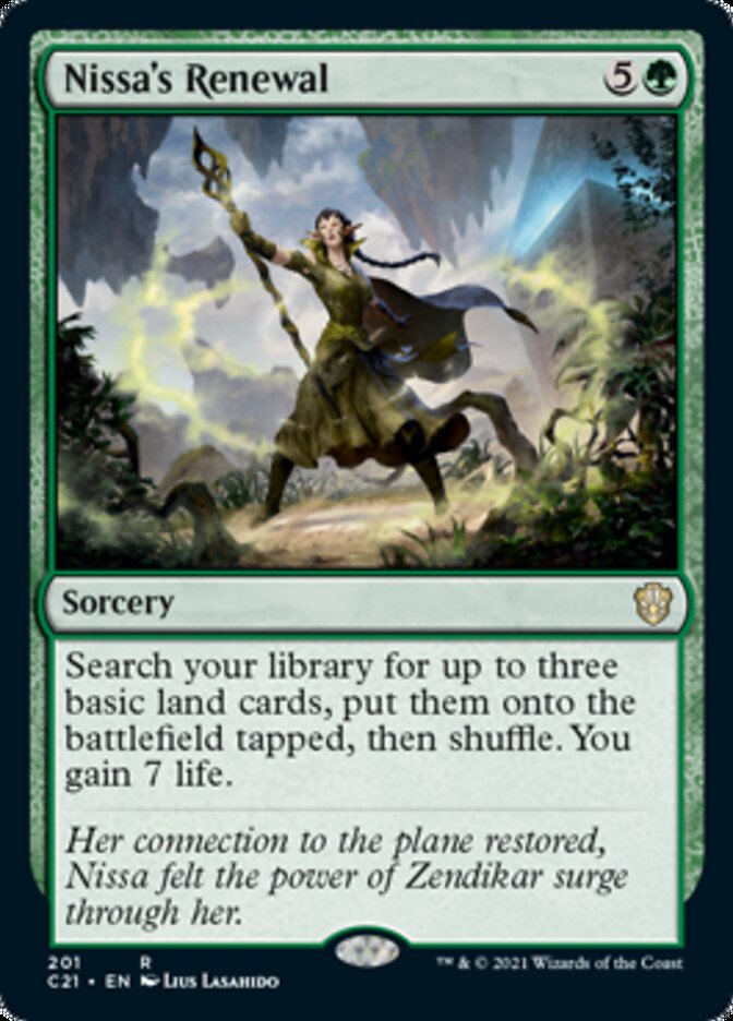 Nissa's Renewal [Commander 2021] | Fandemonia Ltd